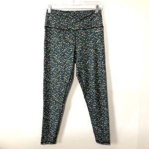 BCBGENERATION Leopard Print Active Leggings Size M